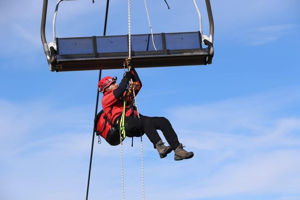 Jandarman kurtarma tatbikatı