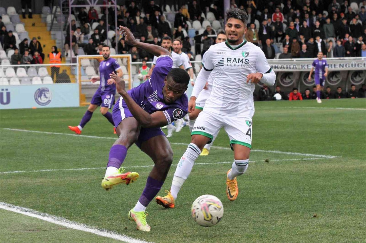 Spor Toto 1. Lig: Ankara Keçiörengücü: 2 - Denizlispor: 0