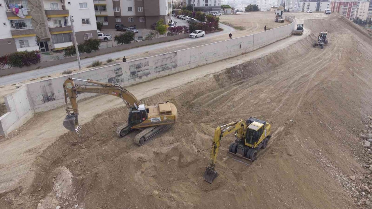 Tarsus’ta Seyir Terası çalışmaları sürüyor