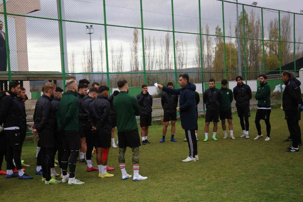 Sivas Belediyespor, İnegöl maçının taktiğini çalıştı