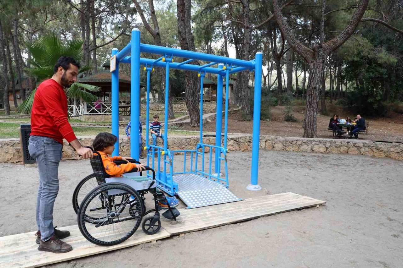 Antalya Doğal Yaşam Parkı’na çocuklar için engelsiz park