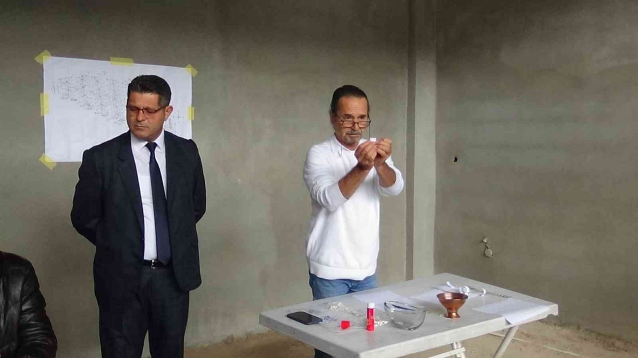 Kırıkhan Galericiler Sitesi’nde kuralar çekildi