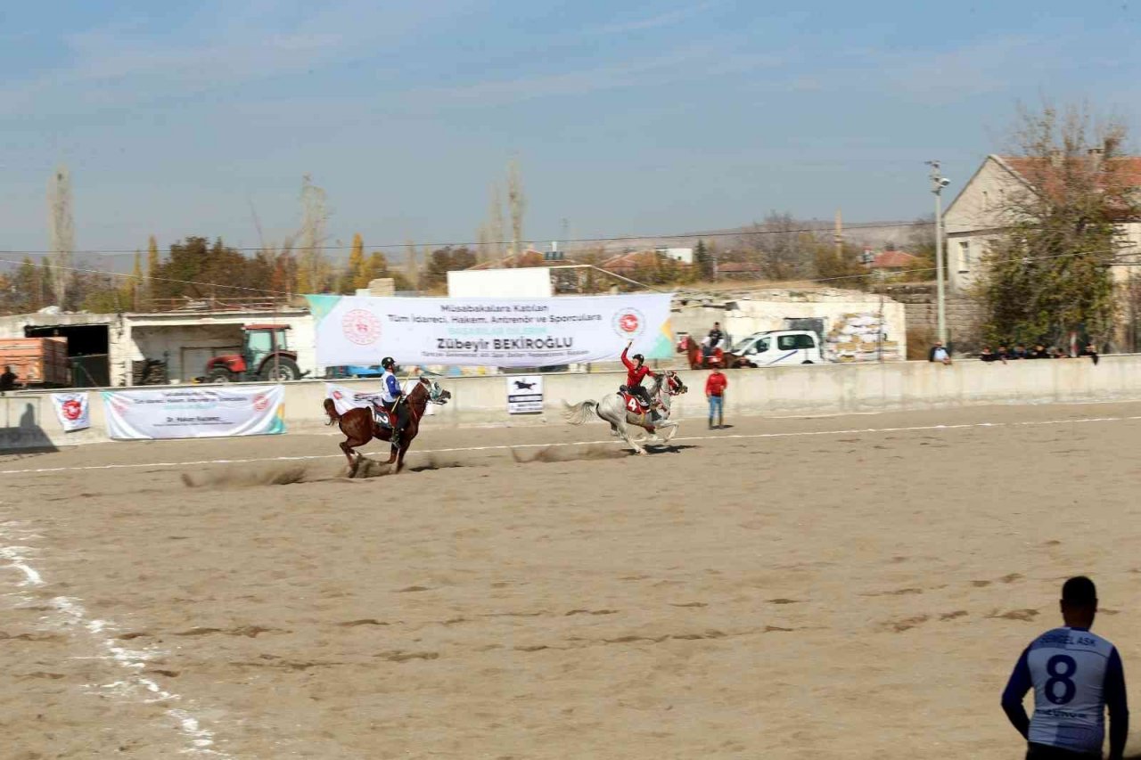 Türkiye Atlı Cirit Şampiyonası Kayseri’de yapıldı