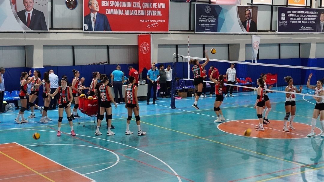 Havran Belediyespor-Karşıyaka Voleybol mücadelesi karakolda bitti