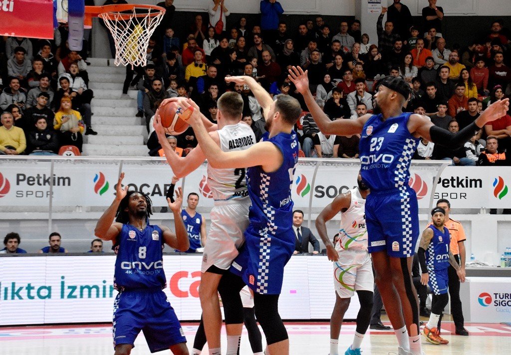 Basketbol Süper Ligi: Aliağa Petkimspor: 79 - Onvo Büyükçekmece Basketbol: 75
