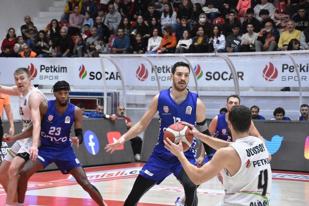 Basketbol Süper Ligi: Aliağa Petkimspor: 79 - Onvo Büyükçekmece Basketbol: 75