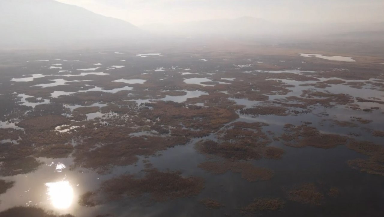 Afyonkarahisar’ın ‘Karamık Gölü’ hayranlık uyandırıyor