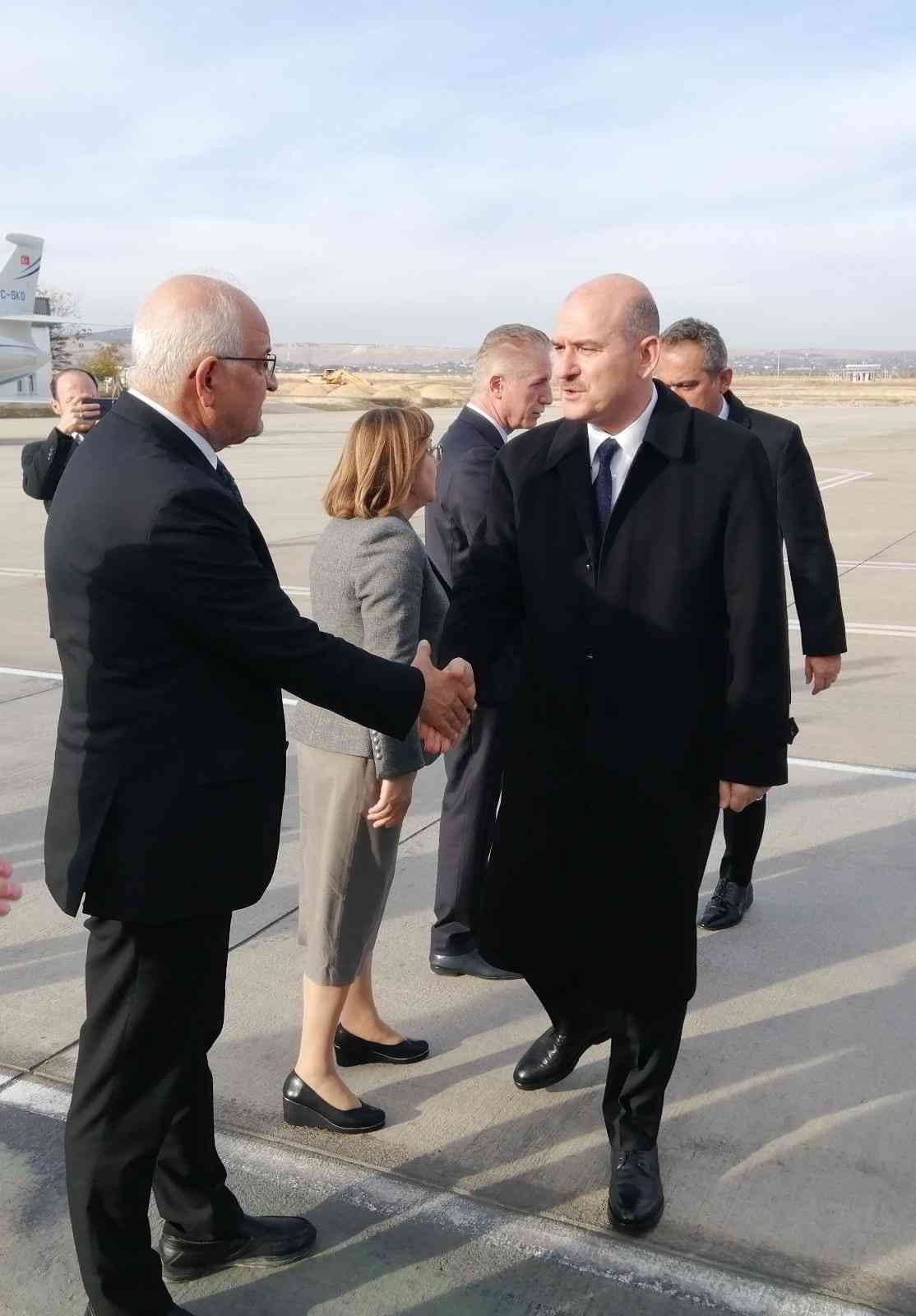 Bakan Soylu ve Bakan Özer Gaziantep’te