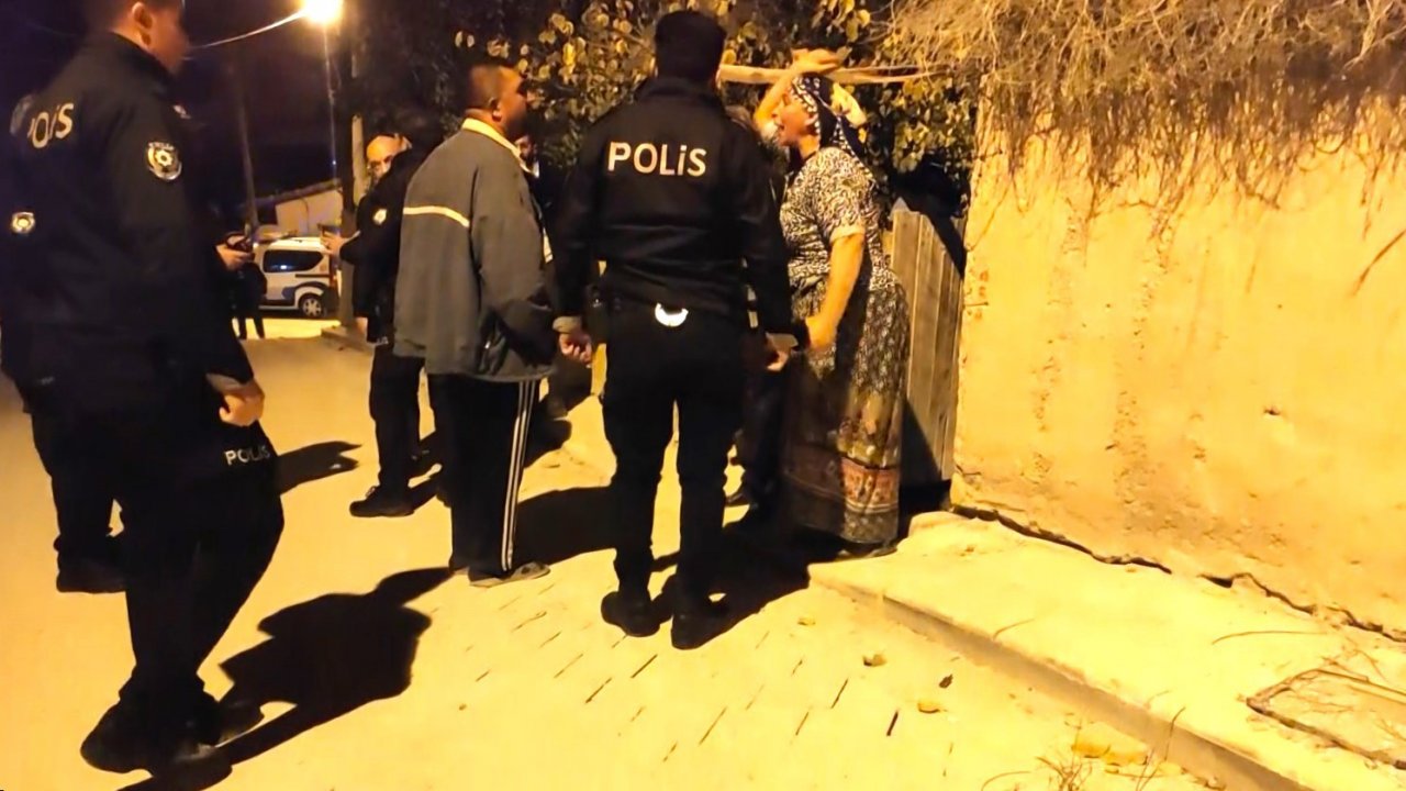 Komşuların kanlı kavgasında tehdit ve hakaretler havada uçuştu