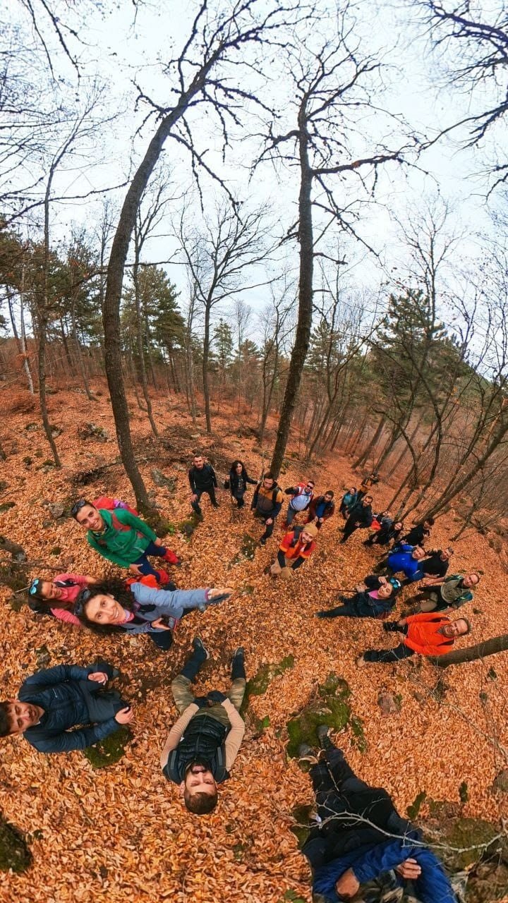 Doğa tutkunları Türkmen Dağı’nda 18 kilometre yürüdü