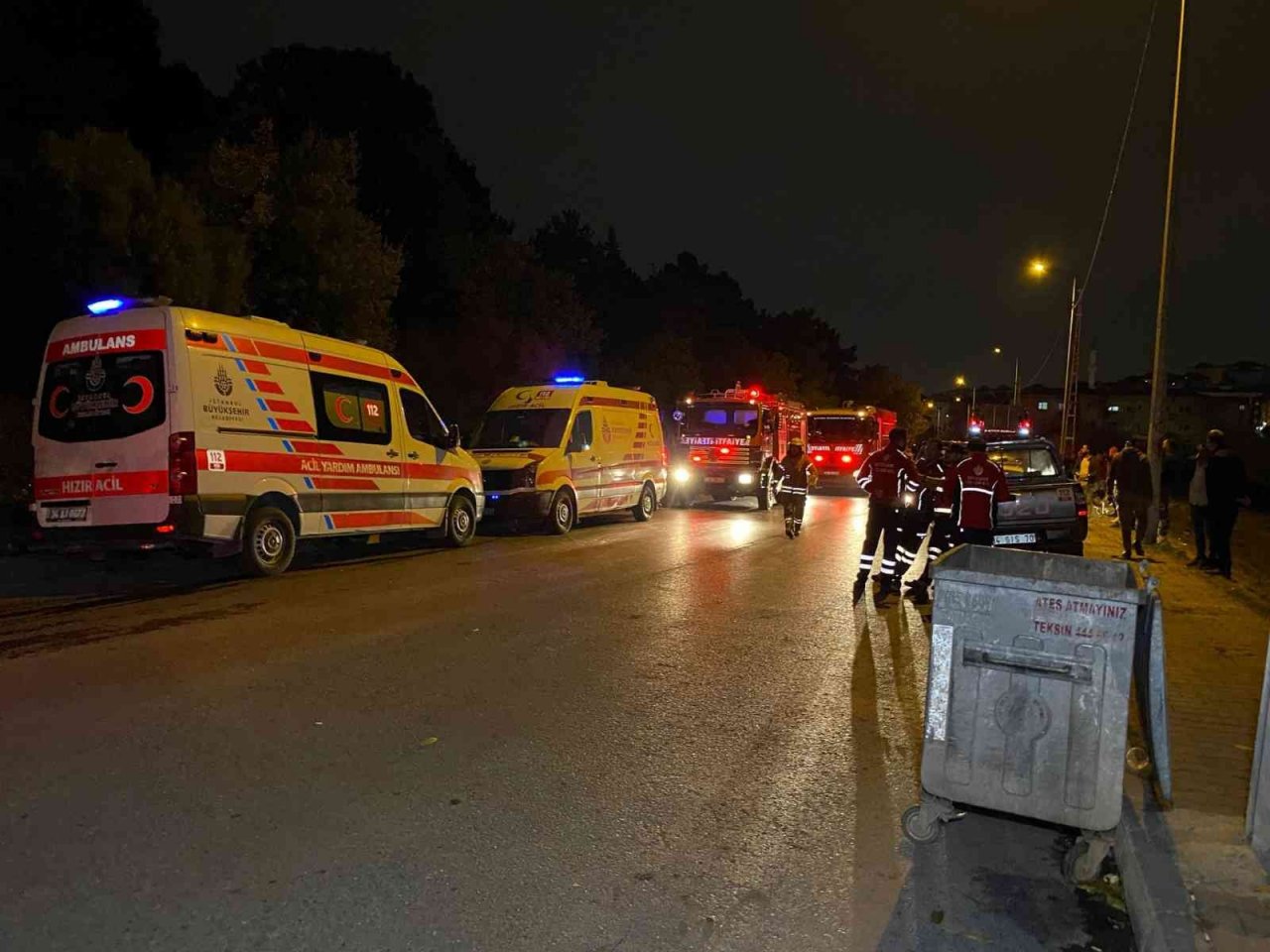 Kartal Aydos Ormanı’nda çıkan yangın söndürüldü