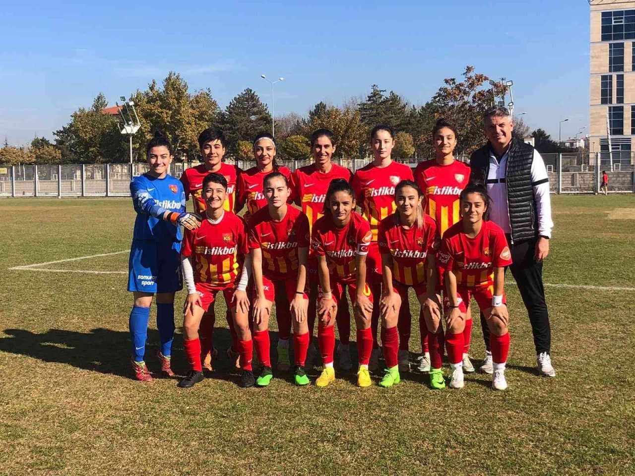Kadınlar Futbol 1. Lig: Yukatel Kayseri Kadın FK: 2- Giresun Sanayispor: 0