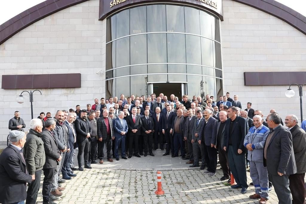 Başkan Büyükkılıç, Sarız’da Muhtarlarla Buluştu