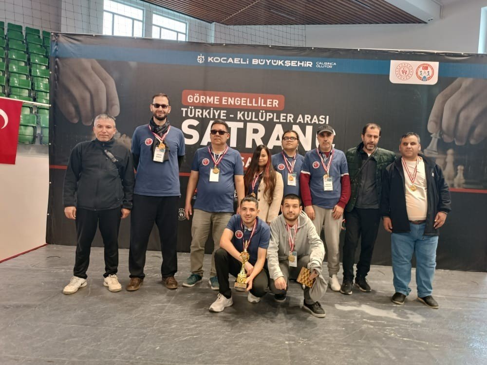 Görme Engelli sporcular Kayseri’ye şampiyon olarak döndü