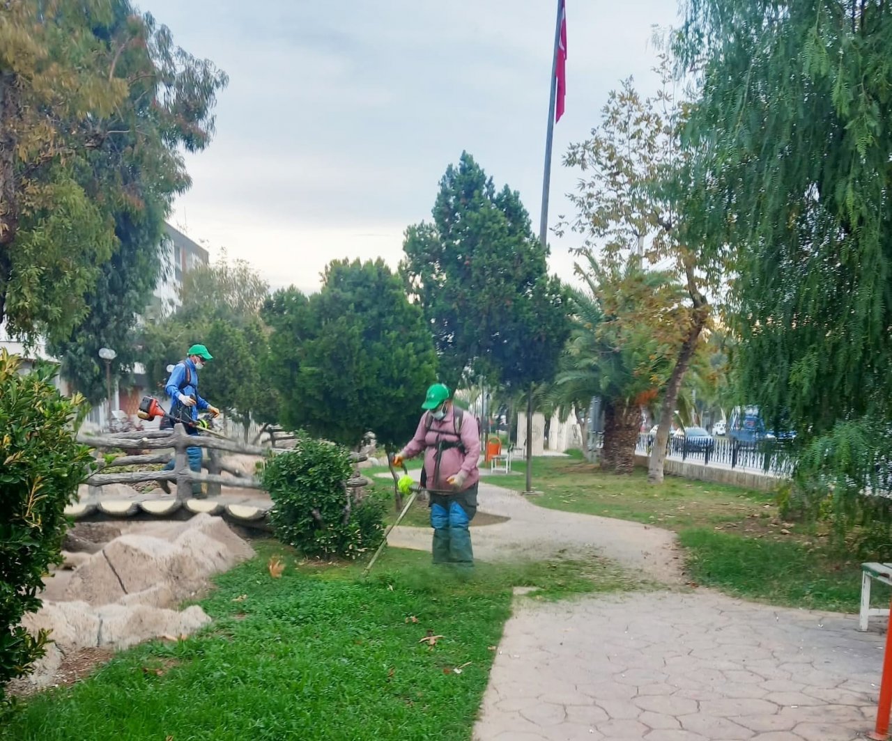 Toroslar’da yeşil alanlar kışa hazırlanıyor