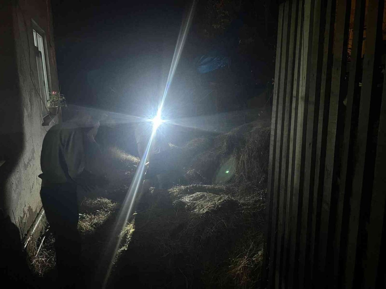 Ordu’da samanlık yangını