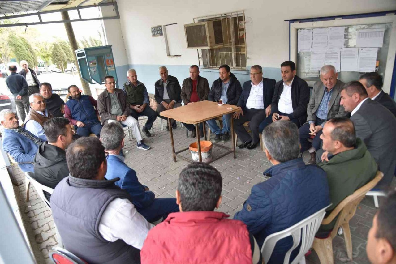 Başkan Çerçi Yağcılar ve Üçpınar’da vatandaşlarla buluştu