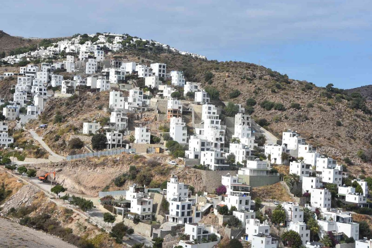 Turizm sezonu bitti inşaat sezonu başladı