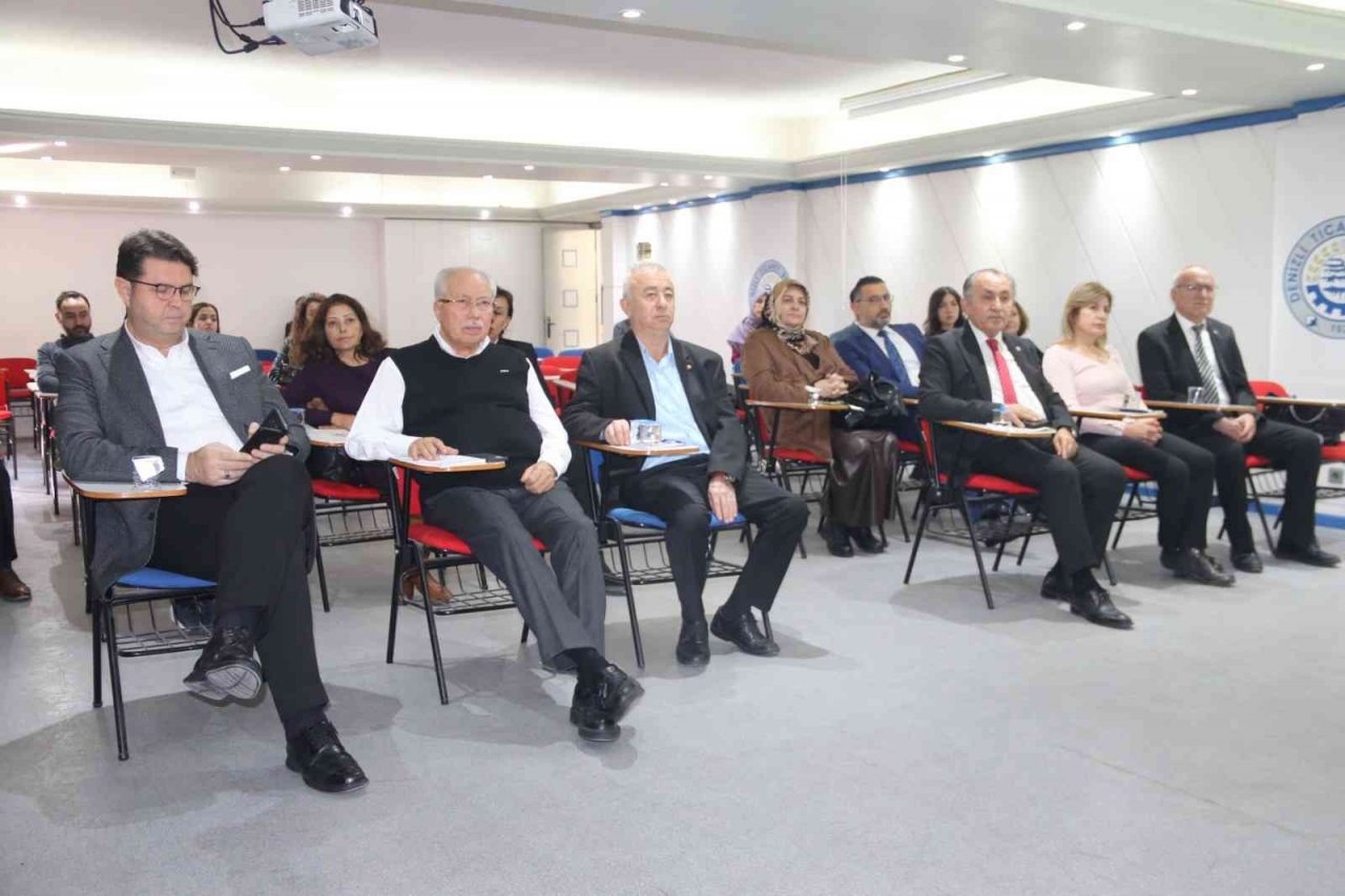 Denizli iş dünyasına, TOBBUYUM ve arabuluculuğun avantajları anlatıldı