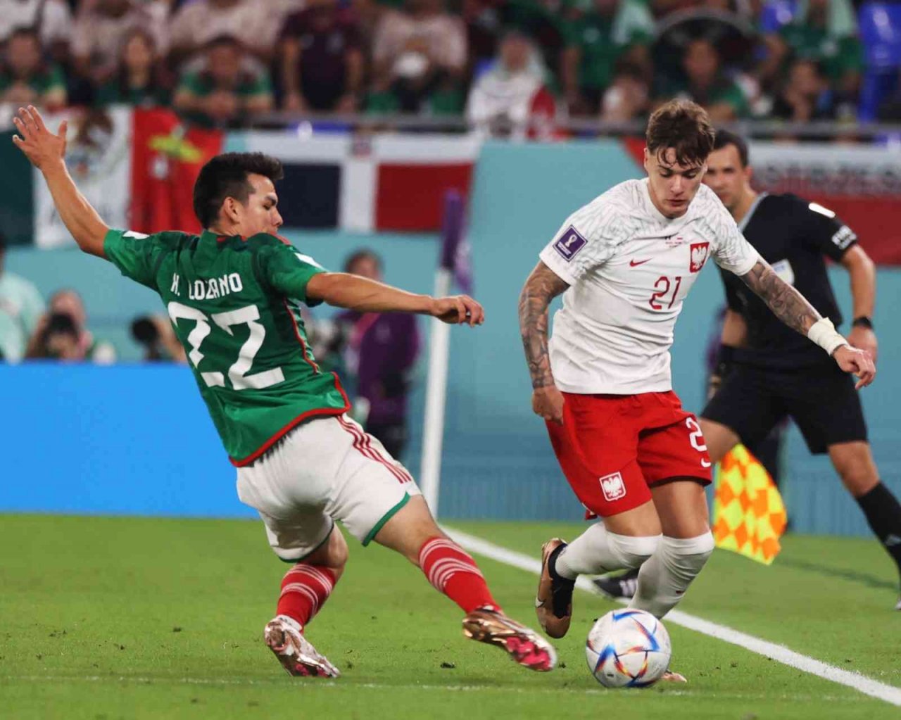 2022 Dünya Kupası: Meksika: 0 - Polonya: 0