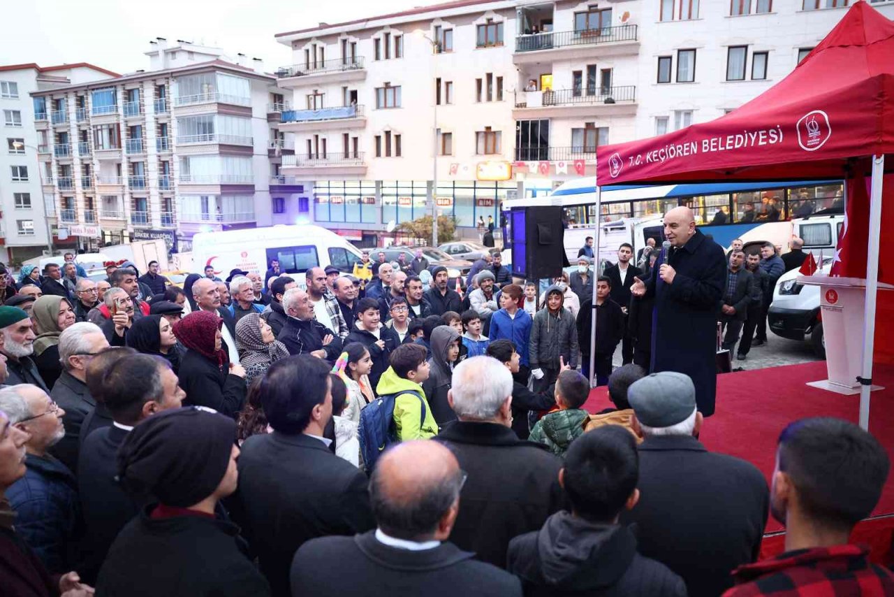Keçiören Kanuni Mahallesi’ne yeni nesil semt pazarı