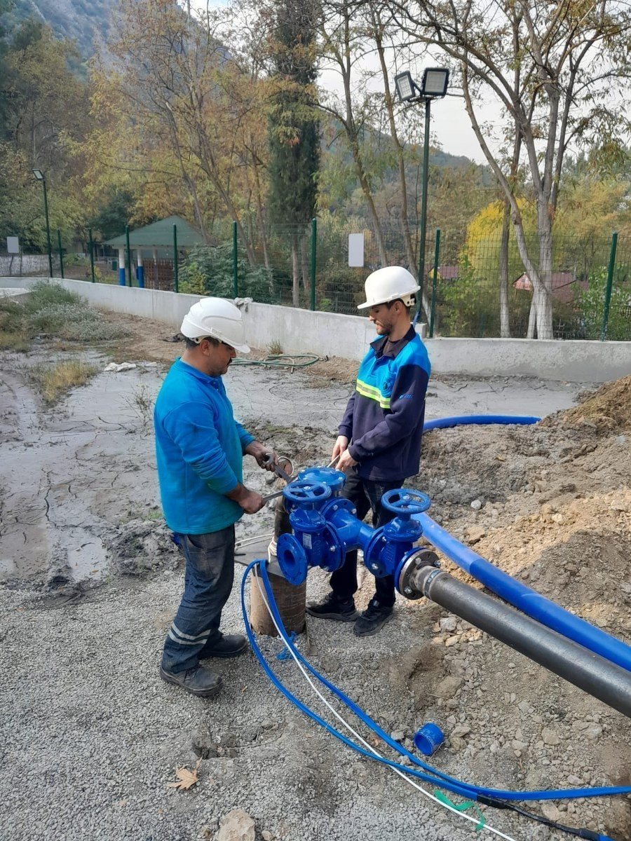 Manisa il merkezini besleyecek yeni kuyudan saatte 28 ton su alınacak