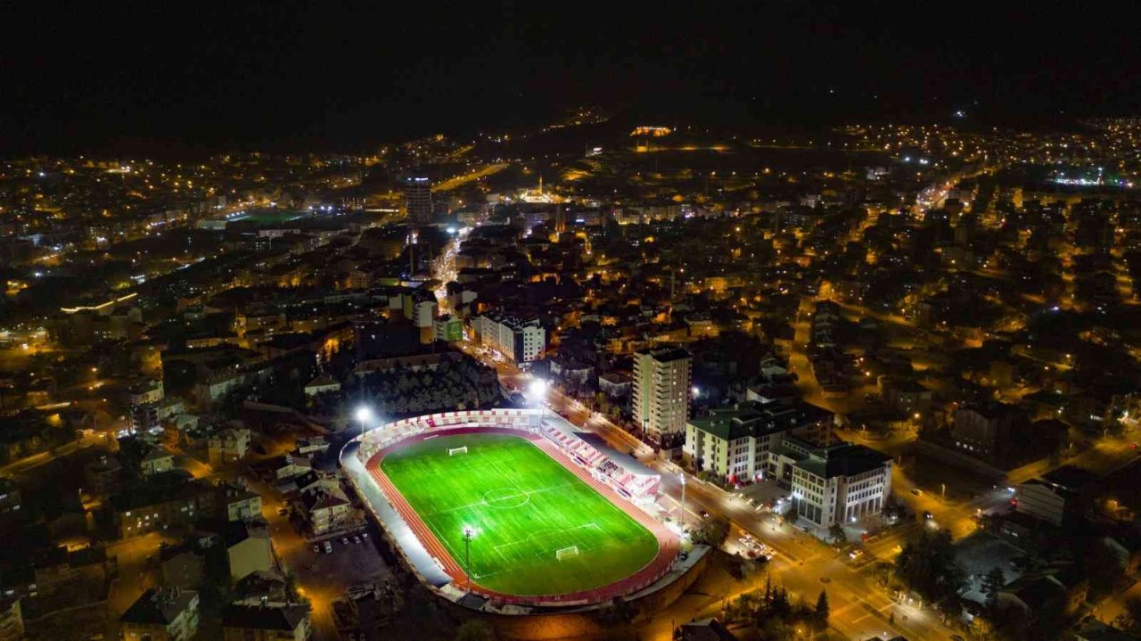 Gazi stadının bakım onarım çalışmaları tamamlandı