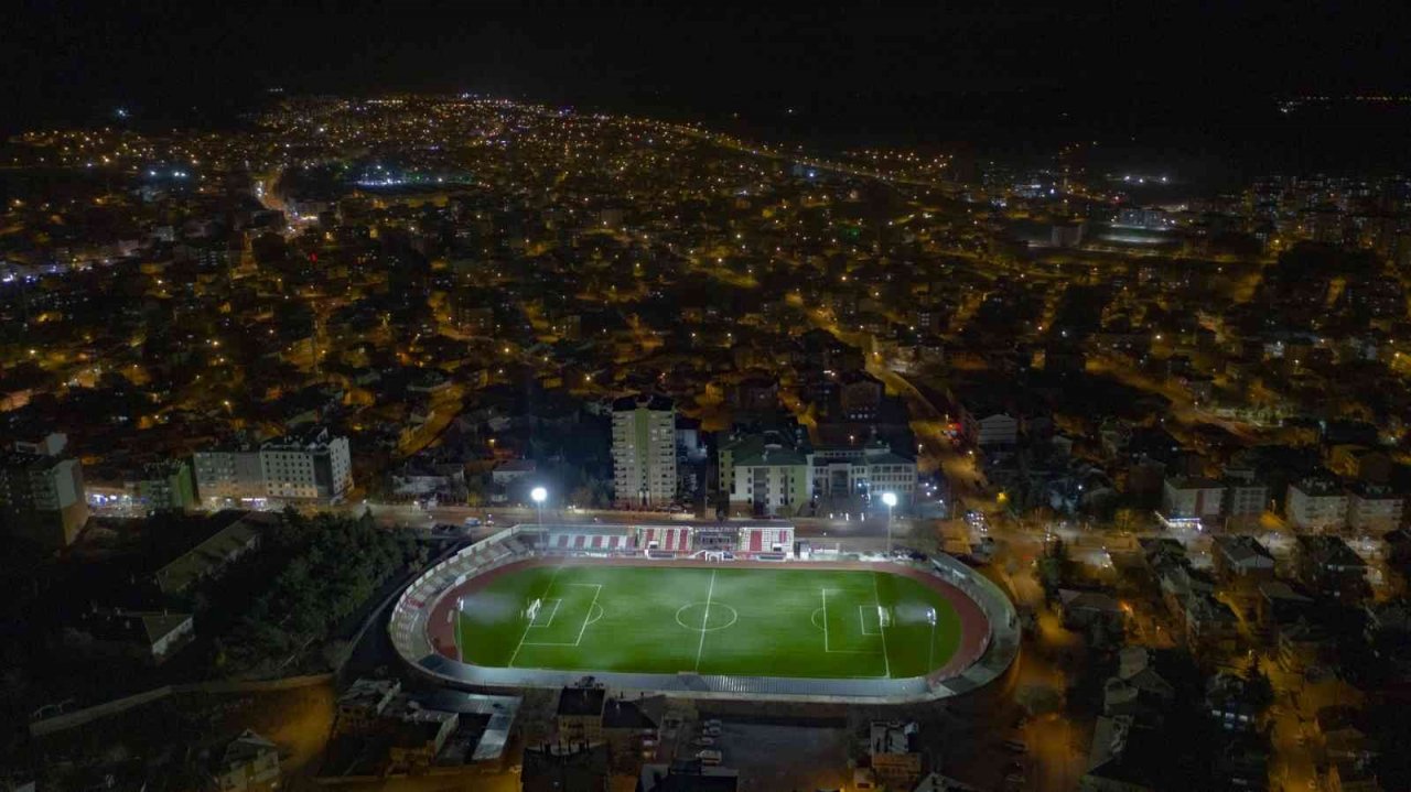Gazi stadının bakım onarım çalışmaları tamamlandı