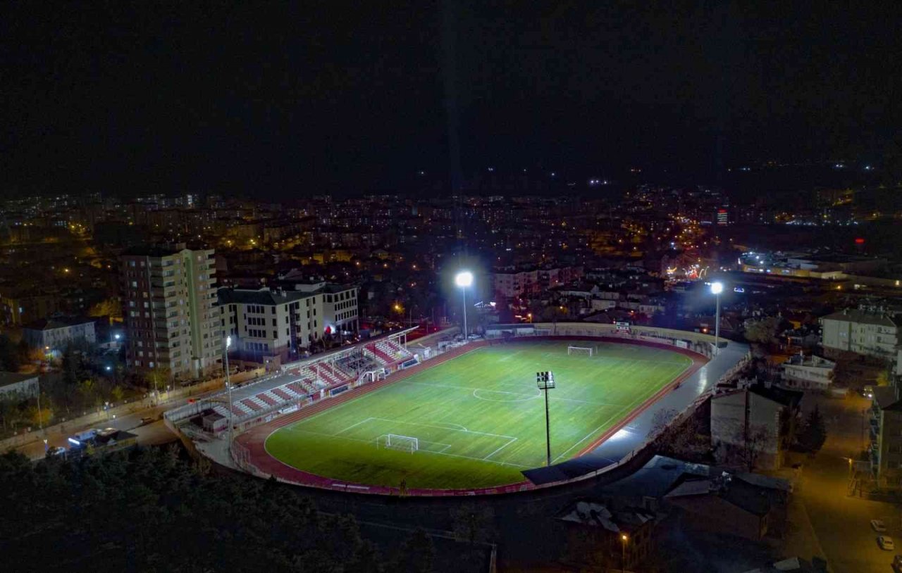 Gazi stadının bakım onarım çalışmaları tamamlandı