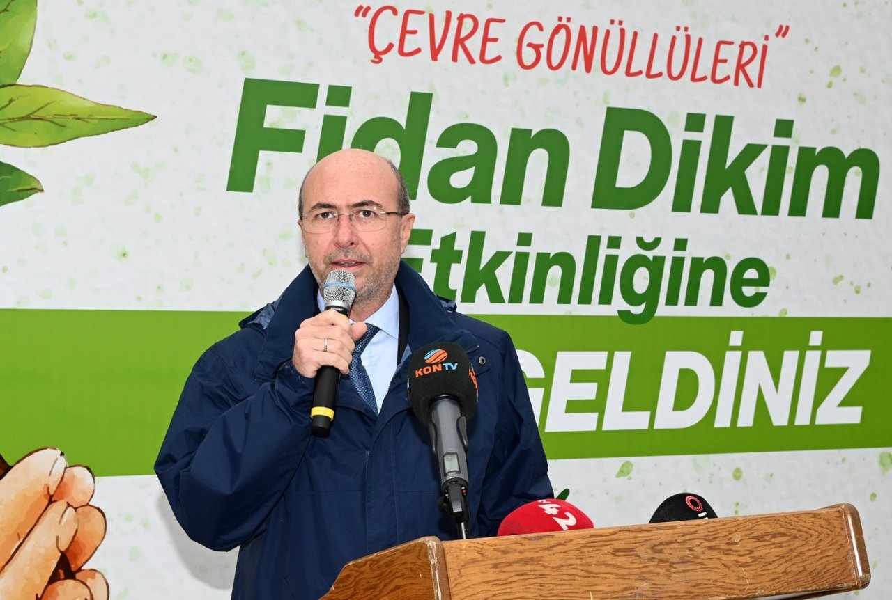 Selçuklu’da fidanlar toprakla buluştu