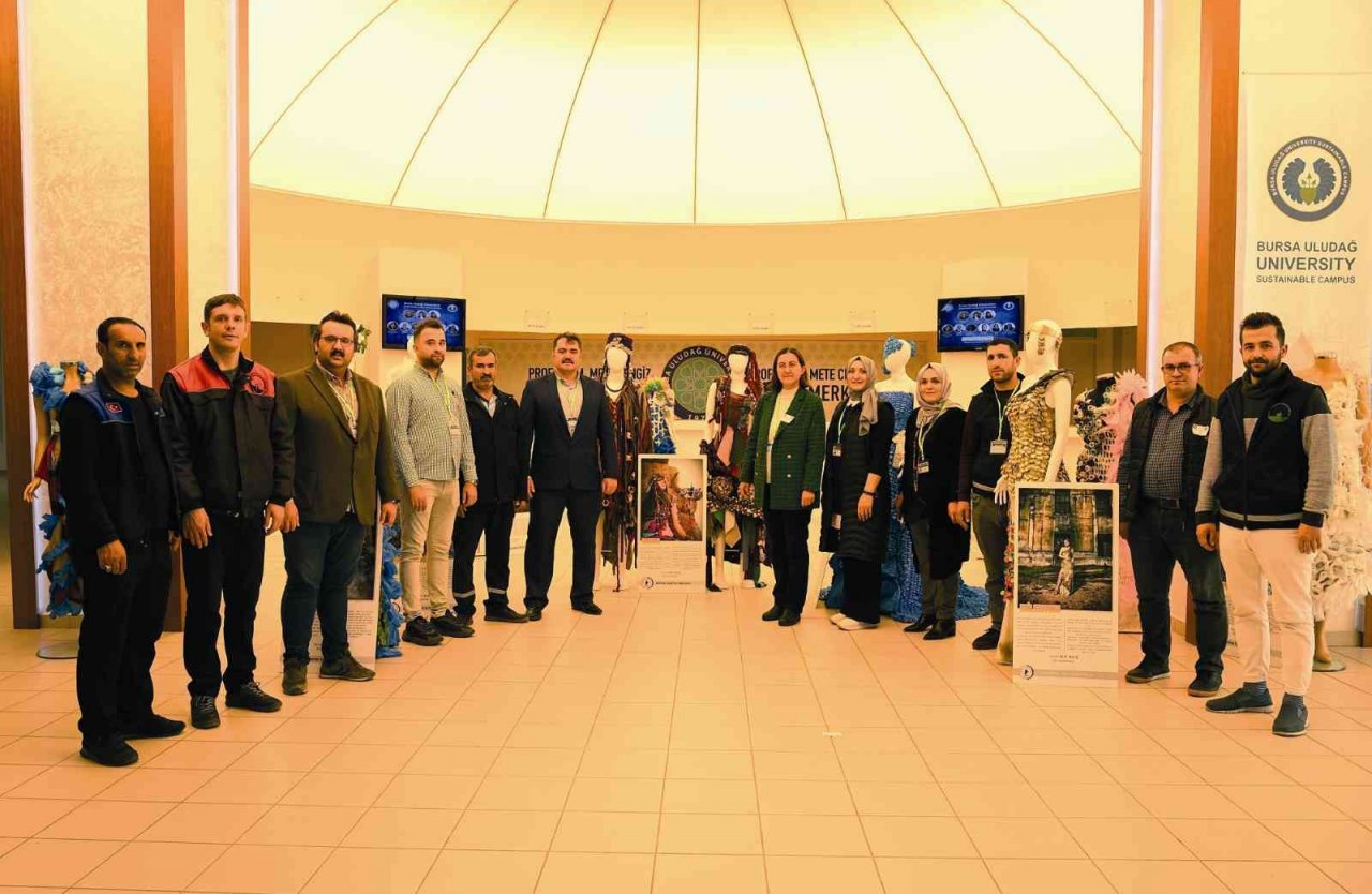 Tekstil atıkları Osmangazi’de dönüştü