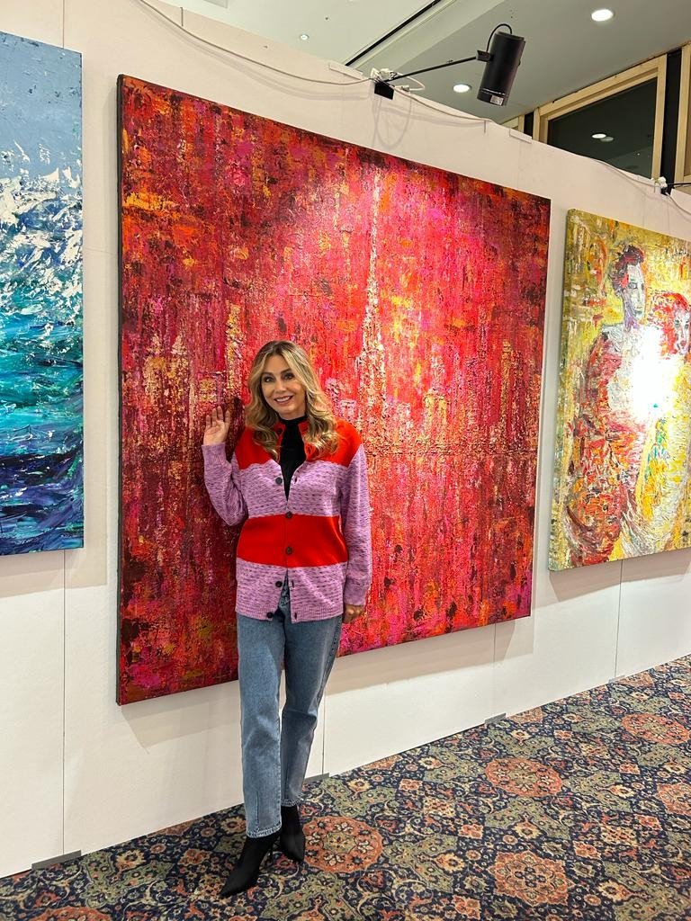 Dünyaca ünlü ressam Shahi Dayekh İstanbul’da