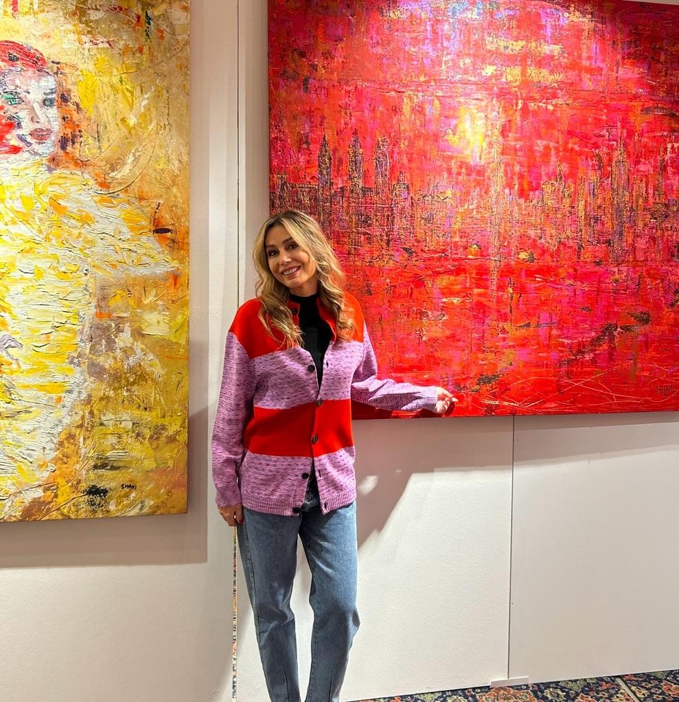 Dünyaca ünlü ressam Shahi Dayekh İstanbul’da