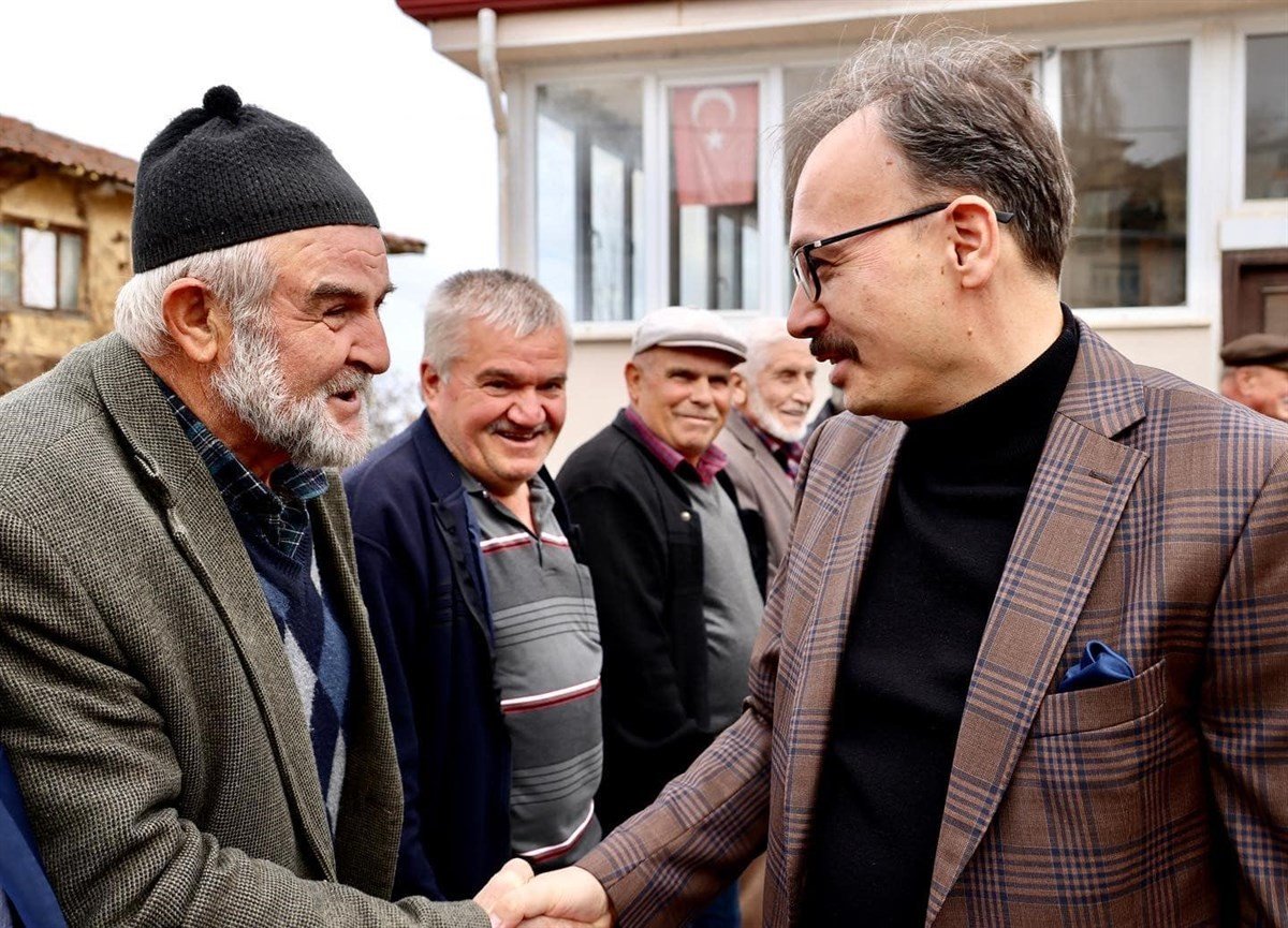 Vali Kızılkaya, Çakırpınar ve Çengeller köyünde İl Özel İdare’nin yatırımları incelendi