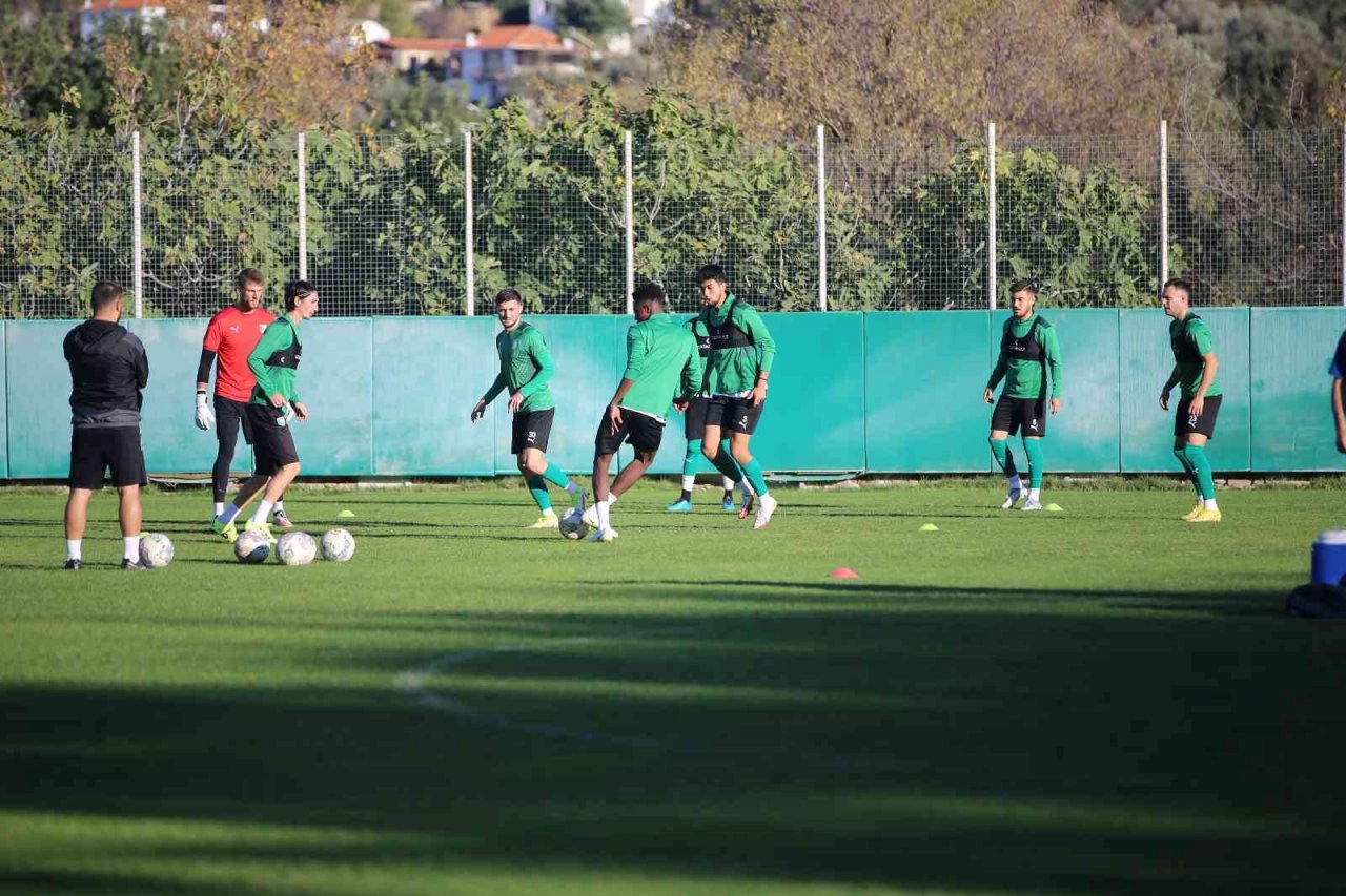 Bodrumspor zirve mücadelesine ortak olmak için galibiyete odaklandı