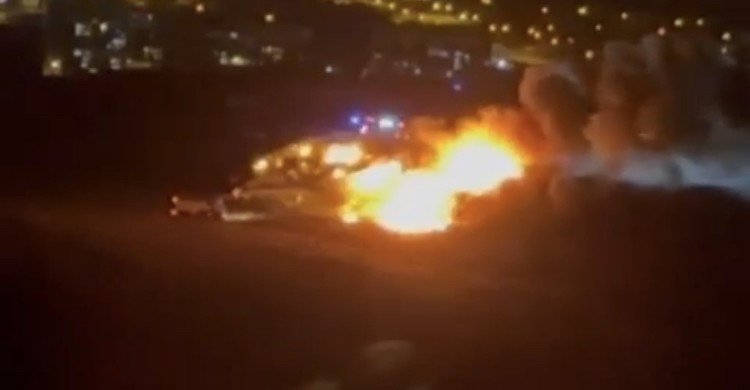 Bursa’da çöplük alanda çıkan yangın korkuttu