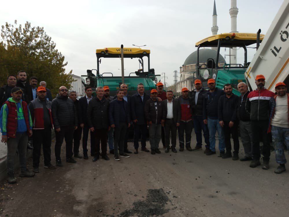 Başkan Çadırcı, “OSB yolumuz, hak ettiği standarda kavuşuyor”