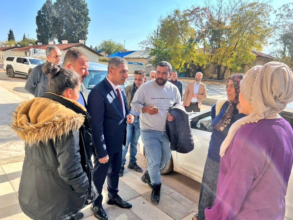 Milletvekili Taşdoğan Karkamışlıların acısını paylaştı