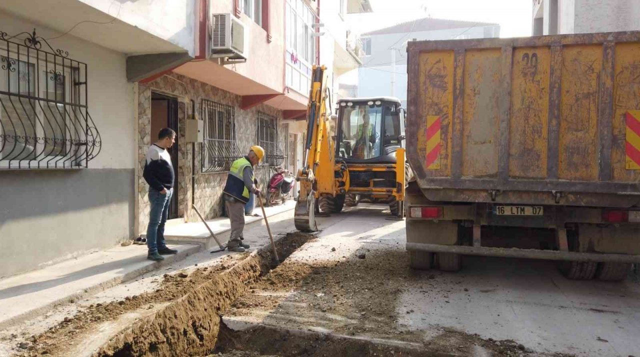 Gürsu Yenidoğan’ın tüm sokakları doğalgaza kavuştu
