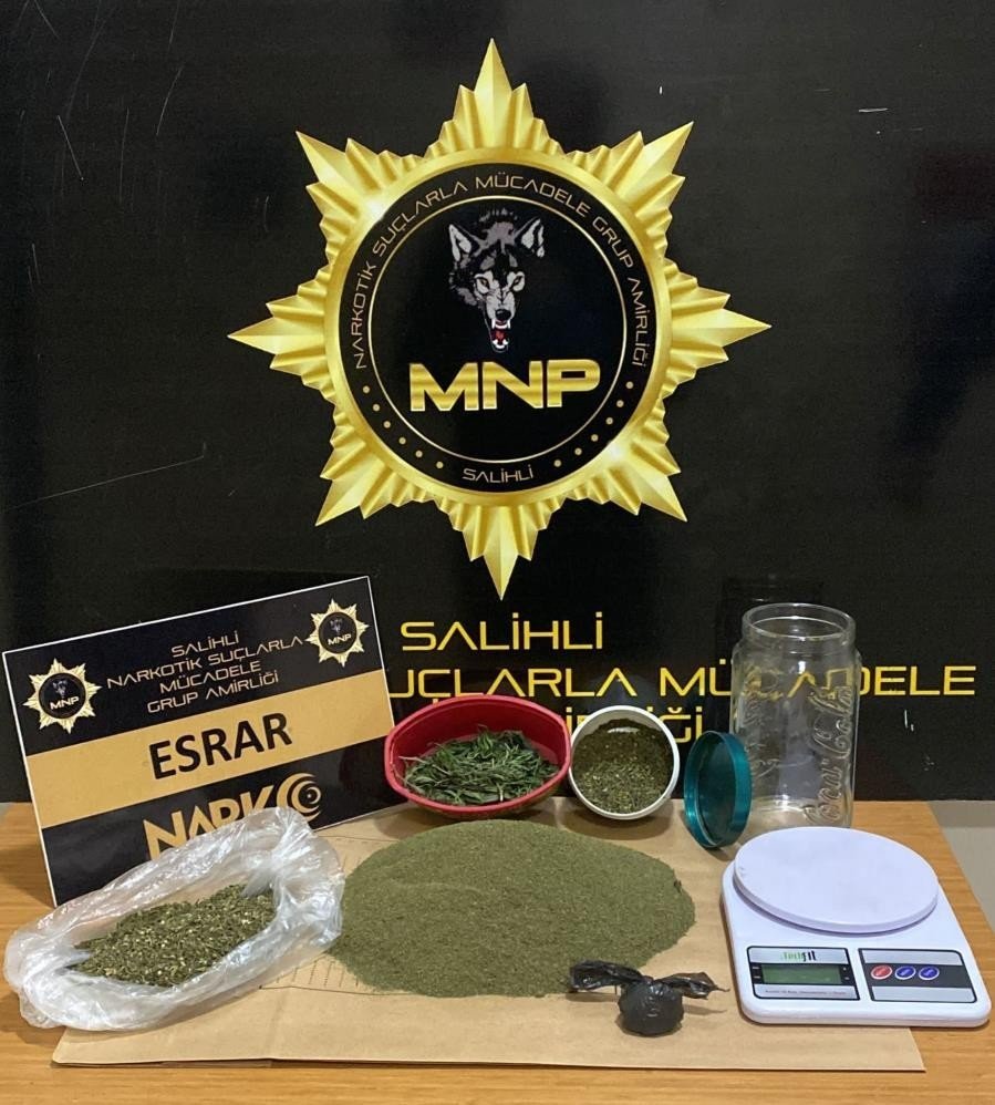 Salihli’de son 2 ayda 13 zehir taciri tutuklandı