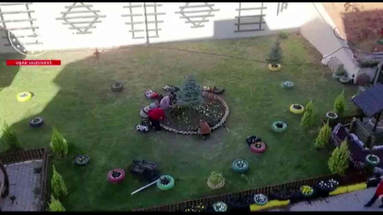 Uşak Huzurevi gün geçtikçe güzelleşiyor