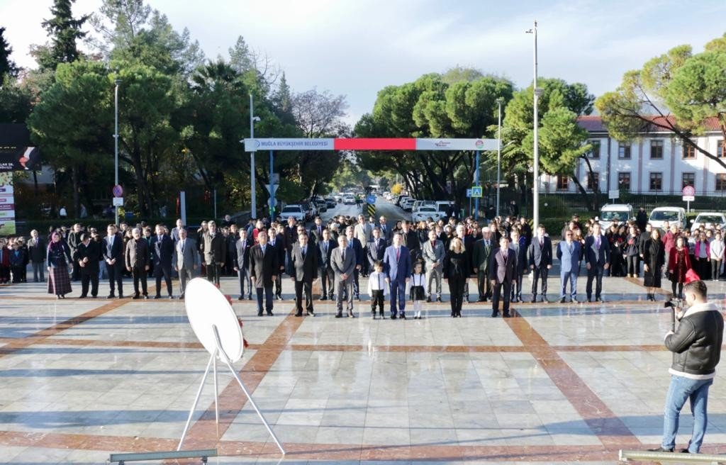 Muğla’da 24 Kasım Öğretmenler Günü kutlanıyor