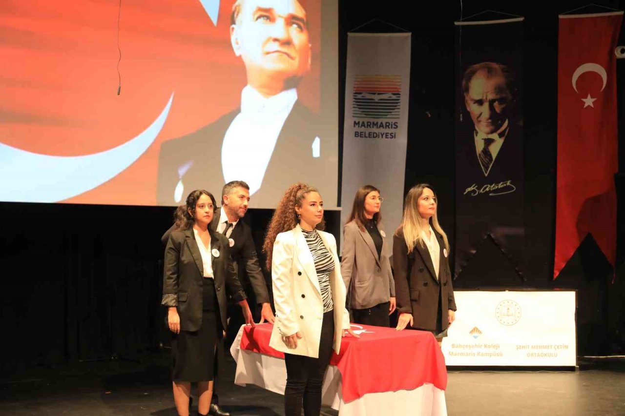 Marmaris’te Öğretmenler Günü düzenlenen törenle kutlandı