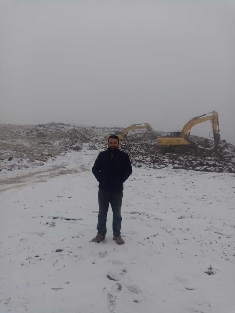 Afyonkarahisar’a mevsimin ilk karı düştü