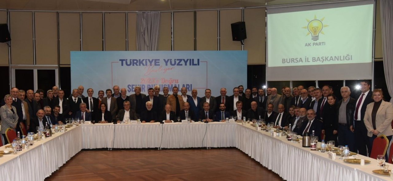 AK Parti’ye gönül verenler bir araya geldi