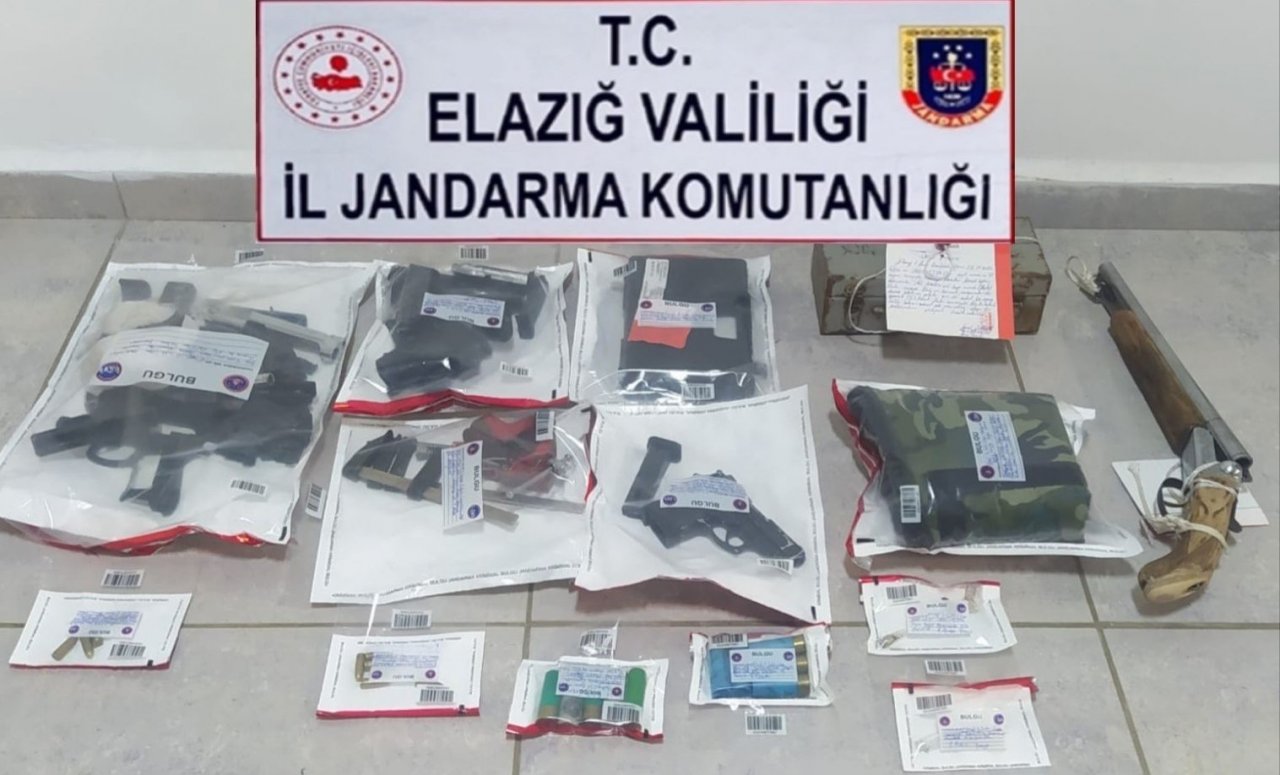 Evini silah atölyesine çeviren şüpheli yakalandı