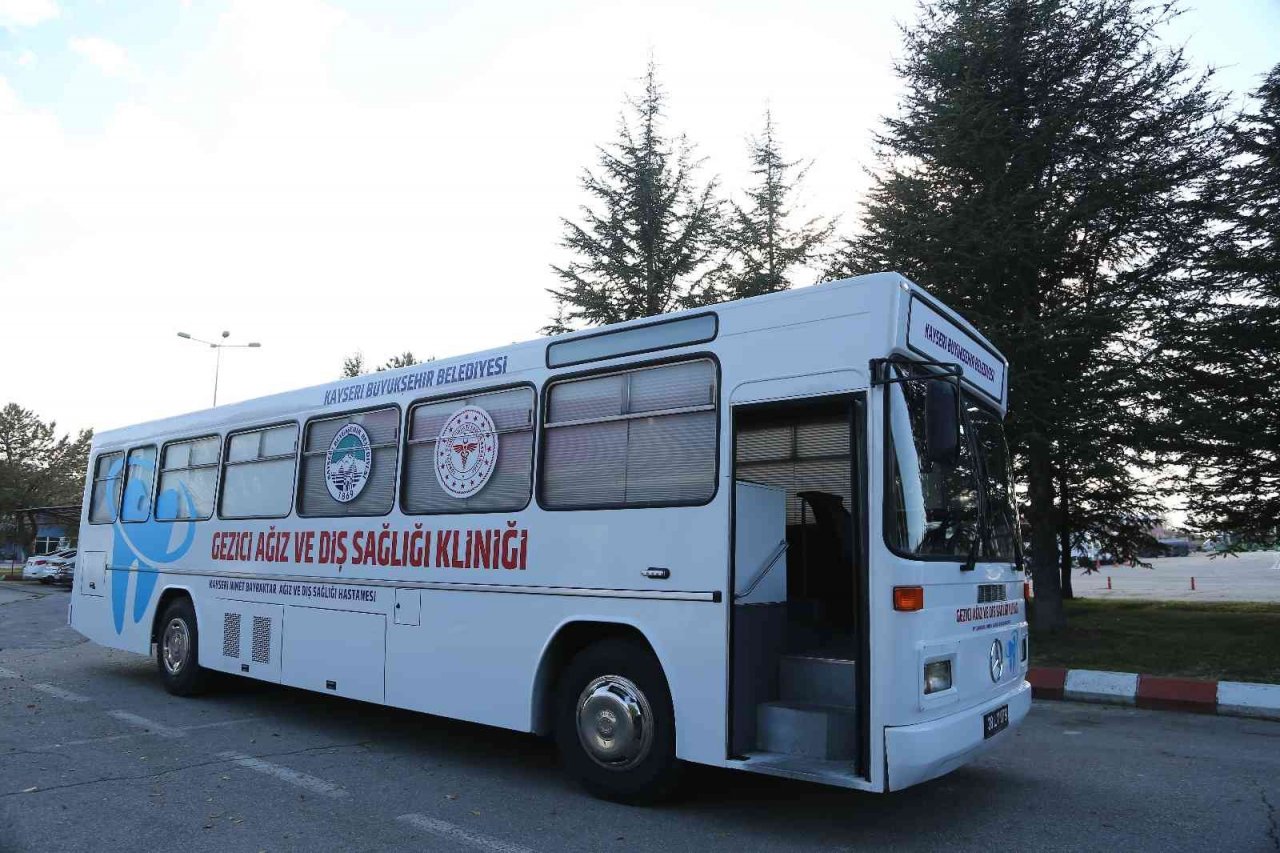 Kayseri Büyükşehir’den ‘Gezici Ağız ve Diş Sağlığı Kliniği’