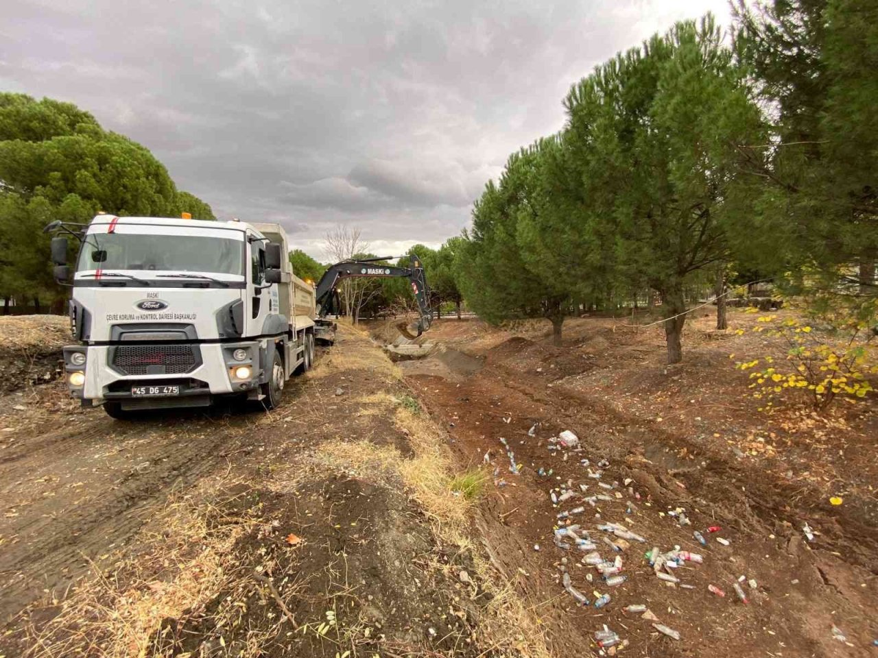 Dere ıslah ve temizlik çalışmalarına tam not