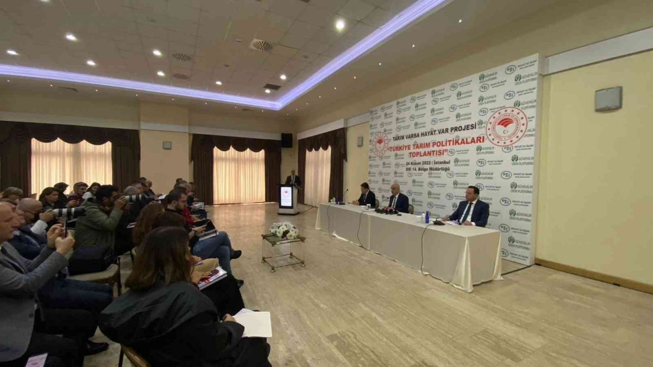 Bakan Vahit Kirişci: “11.9 milyon ton tahıl, tahıl koridorundan taşındı”