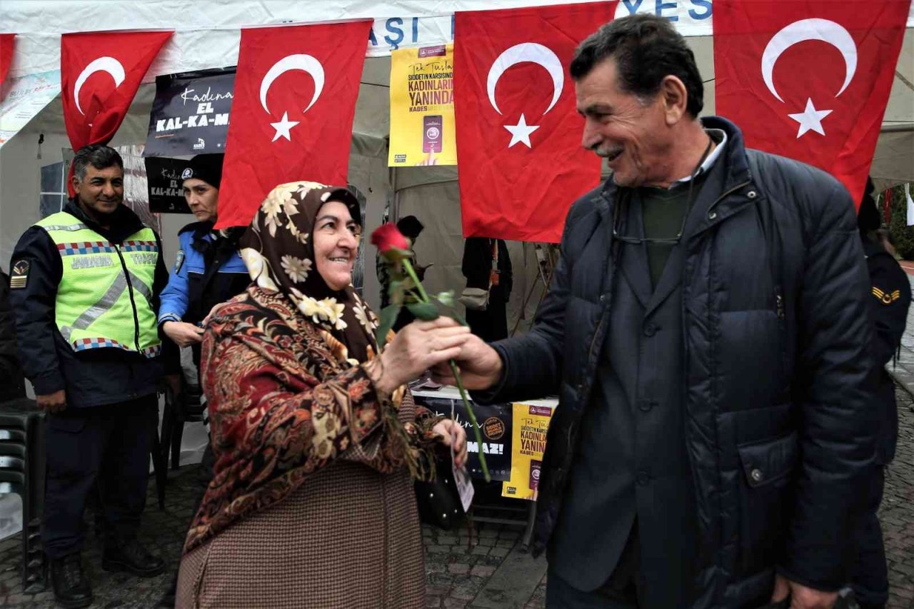 Başkan Şimşek: “Kadına karşı her türlü şiddetin karşısındayız”